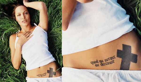 Татуювання Анджеліни Джолі
